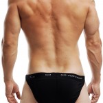 #2731 Full Package Bikini Black (crotch & Butt Padding) # 3