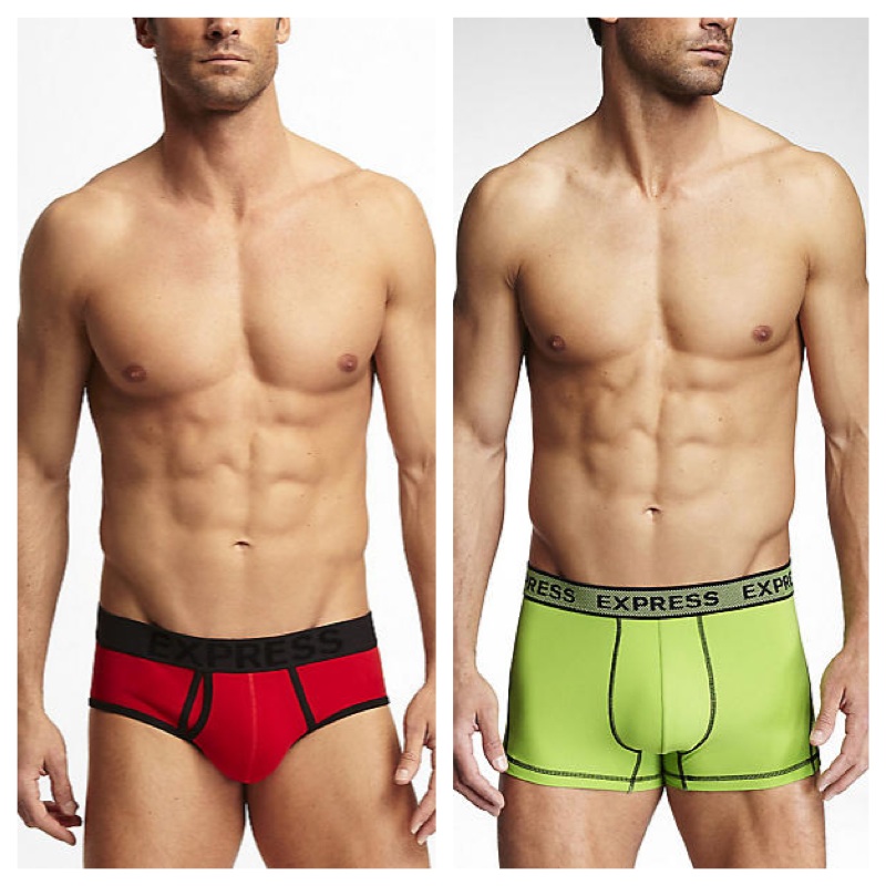 Express…not just for fitted dress shirts Underwear News Briefs