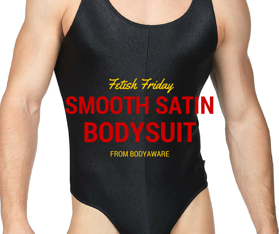 Fetish Friday BodyAware Smooth Satin Bodysuit.