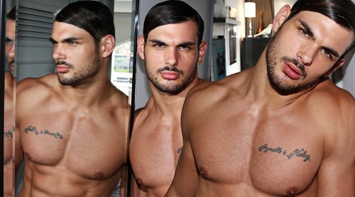 Photographer Karim Konrad with model Romain wearing Garcon Model underwear 6