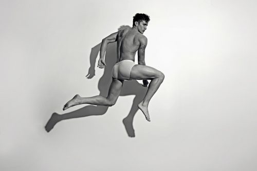 Barret Coates by Karim Konrad for Fashionably Male Sporting Garcon Model underwear 3