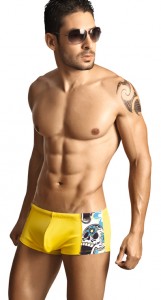 Clever Printed Swimsuit Brief