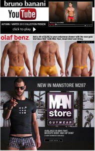 New Bruno Banani preview video plus more NEW Manstore and Olaf Benz