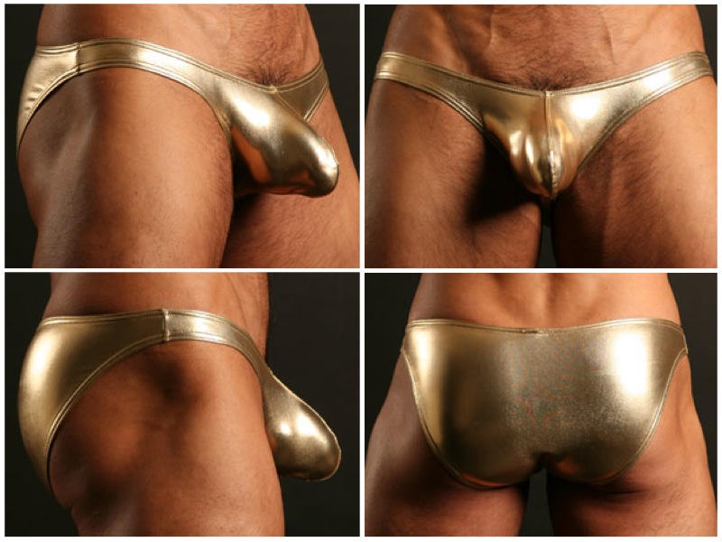 Underewear of the Week - Cocksox Gold Brief