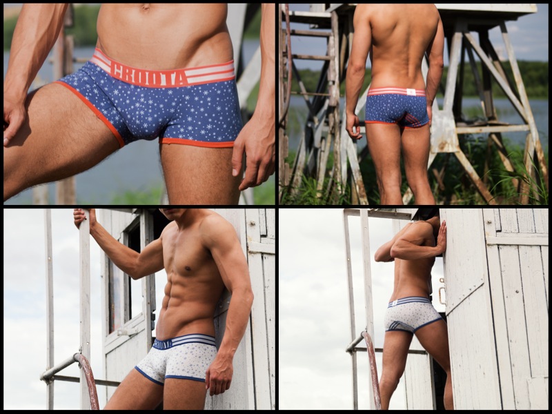 Croota Underwear Releases Mountain Range With “Snowy Mountain” Lo-Rise Trunks