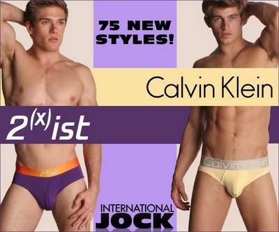 International Jock Offers 75 Brand New Underwear Styles from Calvin Klein and 2(x)ist