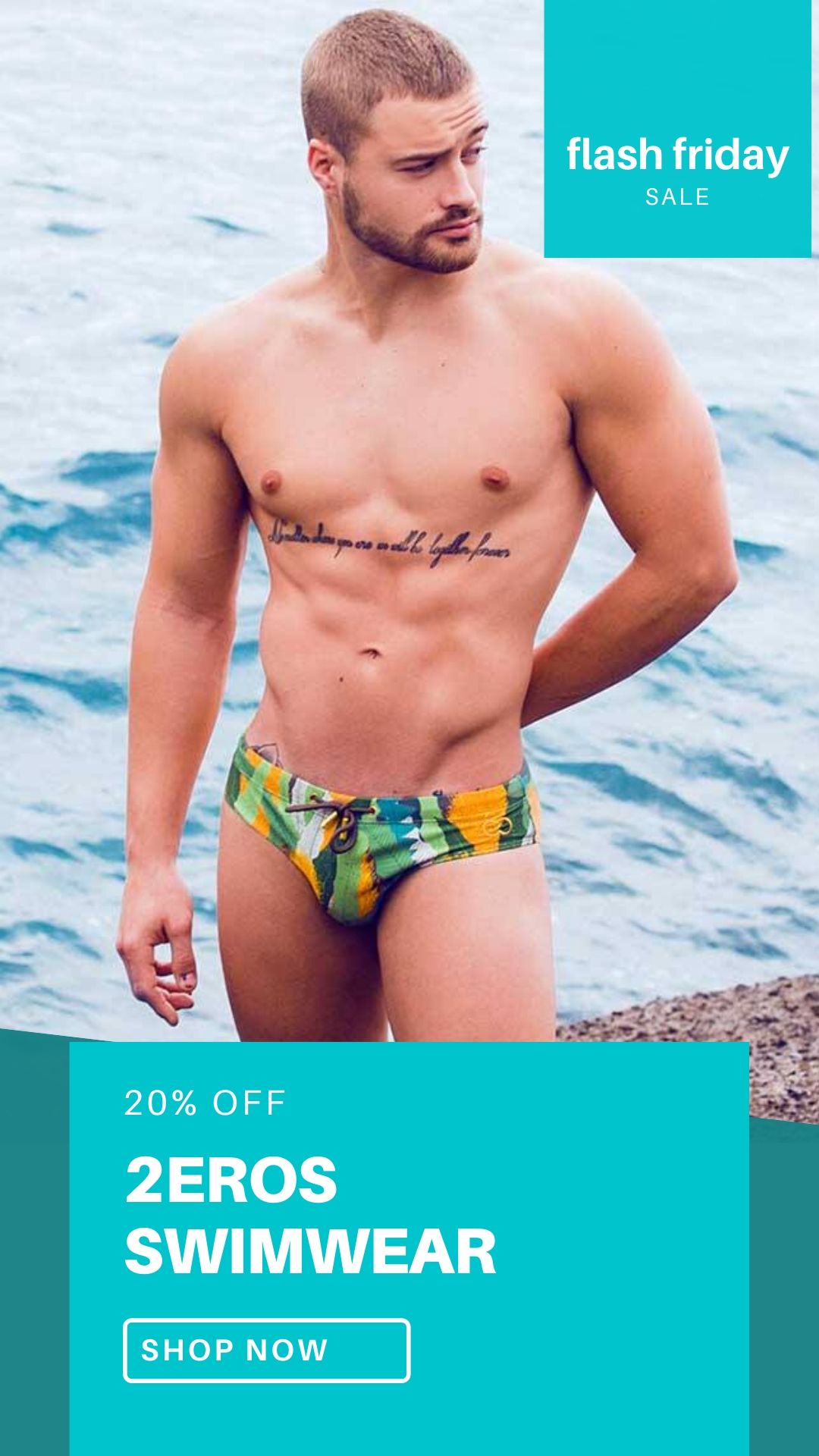 Get 20% off 2EROS Swimwear