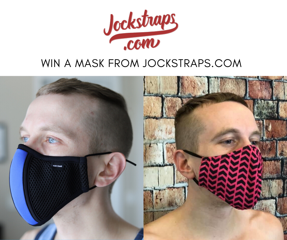 Giveaway - Jockstraps.com Face Mask!