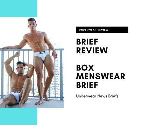 Underwear Review – Box Menswear Brief – Underwear News Briefs